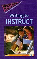 Writing to Instruct