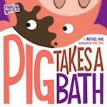 Pig Takes A Bath