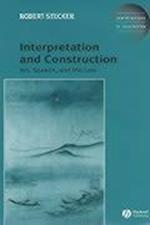 Interpretation and Construction – Art, Speech and the Law