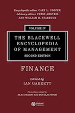 The Blackwell Encyclopedia of Management – Finance  V 4 2e