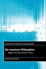 The American Philosophers, Volume XXVIII