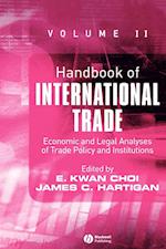 Handbook of International Trade  Volume II: Economic and Legal Analyses of Trade Policy and Institutions