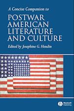 A Concise Companion to Postwar American Literature and Culture