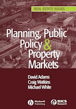 Planning, Public Policy & Property Markets