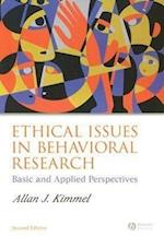 Ethical Issues in Behavioral Research 2e – Basic and Applied Perspectives
