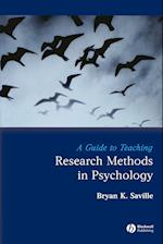 Guide to Teaching Research Methods in Psychology