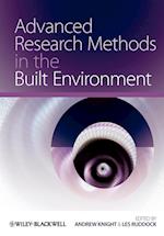 Advanced Research Methods in the Built Environment