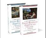 New Companion to English Renaissance Literature and Culture 2Vol Set