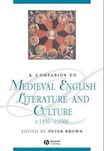 Companion to Medieval English Literature and Culture c.1350 – c.1500