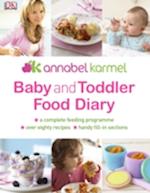 Baby and Toddler Food Diary
