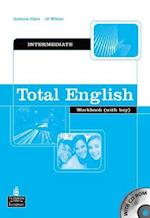 Total English Intermediate Workbook with Key and CD-Rom Pack