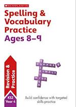 Spelling and Vocabulary Practice Ages 8-9