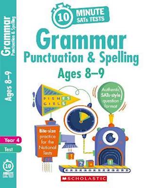 Grammar, Punctuation and Spelling - Ages 8-9