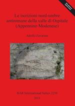 Le iscrizioni nord-umbre antiromane della valle di Ospitale (Appennino Modenese)