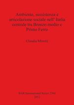 Ambiente, sussistenza e articolazione sociale nell' Italia centrale tra Bronzo medio e Primo Ferro