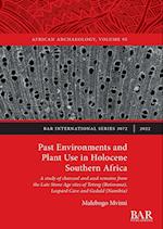 Past Environments and Plant Use in Holocene Southern Africa