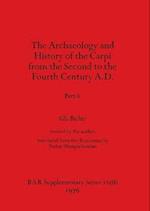 The Archaeology and History of the Carpi from the Second to the Fourth Century A.D., Part ii 