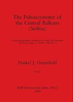 The Paleoeconomy of the Central Balkans (Serbia), Part ii