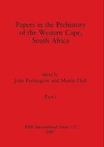 Papers in the Prehistory of the Western Cape, South Africa, Part i 