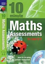 Ten Minute Maths Assessments ages 8-9 (plus CD-ROM)