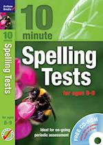 Ten Minute Spelling Tests for ages 8-9