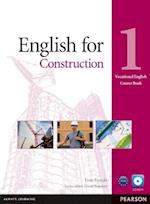 English for Construction Level 1 Coursebook and CD-ROM Pack