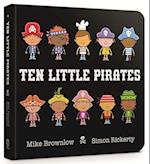Ten Little Pirates Board Book