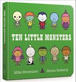 Ten Little Monsters Board Book