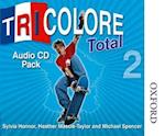 Tricolore Total 2 Audio CD Pack