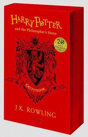 Harry Potter and the Philosopher's Stone - Gryffindor Edition (PB, rød) - (1) Harry Potter