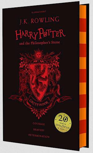 Harry Potter and the Philosopher's Stone - Gryffindor Edition (HB, rød) - (1) Harry Potter