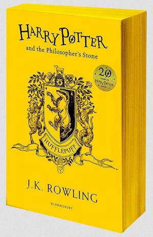 Harry Potter and the Philosopher's Stone - Hufflepuff Edition (PB, gul) - (1) Harry Potter
