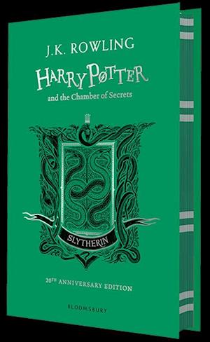 Harry Potter and the Chamber of Secrets - Slytherin Edition (HB, grøn) - (2) Harry Potter
