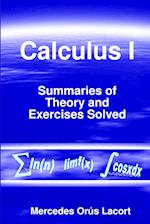 Calculus I - Summaries of Theory and Exercises Solved 