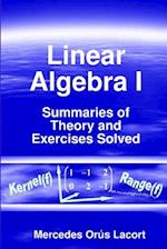 Linear Algebra I - Summaries of Theory and Exercises Solved 