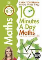 10 Minutes A Day Maths, Ages 5-7 (Key Stage 1)