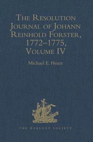 The Resolution Journal of Johann Reinhold Forster, 1772–1775