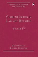 Current Issues in Law and Religion
