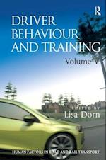 Driver Behaviour and Training: Volume V