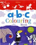 ABC Colouring Book with stickers