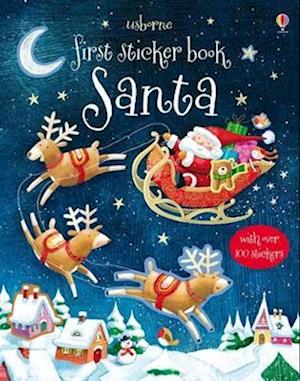 First Sticker Book Santa