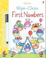 Wipe-clean First Numbers