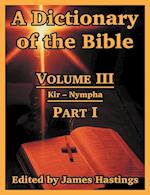 A Dictionary of the Bible