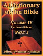 A Dictionary of the Bible