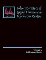 Subject Directory of Special Libraries and Information Centers