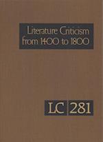 Literature Criticism from 1400 to 1800