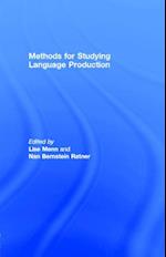 Methods for Studying Language Production