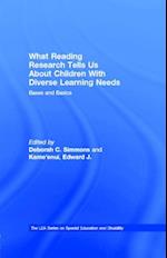 What Reading Research Tells Us About Children With Diverse Learning Needs