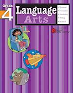 Language Arts: Grade 4 (Flash Kids Harcourt Family Learning)