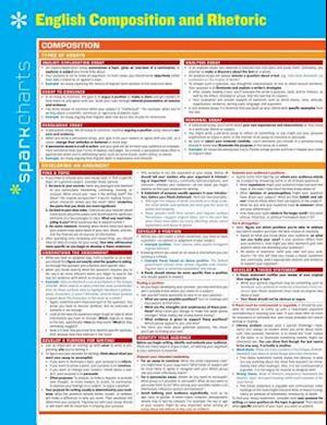 English Composition and Rhetoric Sparkcharts, Volume 12